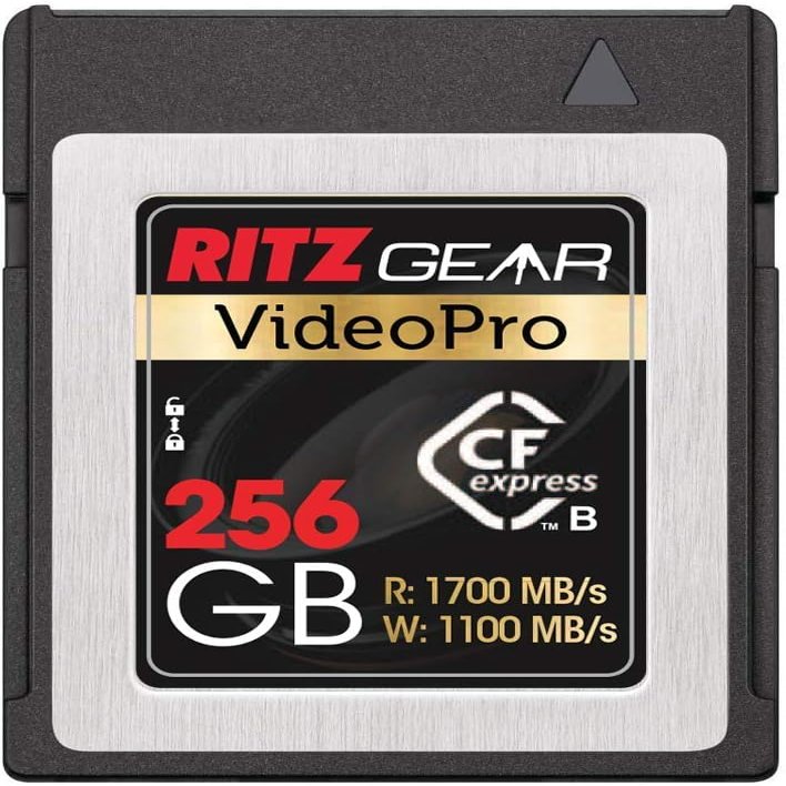 Ritz Gear 256GB High-Speed CFexpress Type B SD Card