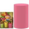 FiVan Birthday Party Decoration Props Vibrant Watermelon Pink Plinth Cover Elastic Stretch Spandex Pedestal Cover for Metal Cylinder Stands HP-1895 view 1