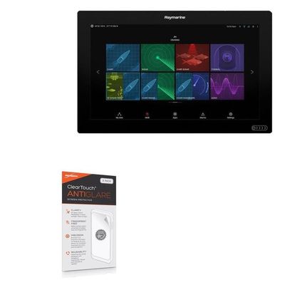 BoxWave Screen Protector Compatible with Raymarine E70399 - ClearTouch Anti-Glare (2-Pack), Anti-Fingerprint Matte Film Skin