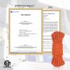 NewDoar 6mm High Strengte Cord Rope,wear-Resistant, Suitable for Sailing, Dinghy, Yachting for Camping view 3