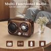 Gelielim Portable AM/FM/SW Radio with Bluetooth, Vintage Shortwave Radio with Best Reception, Rechargeable Battery Operated, Loud Speaker, TF/USB/AUX, Retro Gift for Seniors Home Kitchen view 2