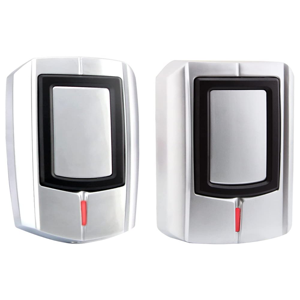 125Khz Non-Contact Metal RF Card Reader RS485 RS232 TTL Level Format Outdoor Water Proof Anti-Theft Anti-Smashing DC 12V Voltage 13.56Mhz Swipe Reader (KAJS02, 13.56Mhz, TTL Level)