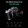 VILTROX 27mm F1.2 Pro Level XF Fuji Autofocus Lens f/1.2 Large Aperture APS-C Lens Compatible with Fuji X-Mount Mirrorless Cameras XH2S XH2 XT5 XT4 XT3 XS20 XT30 II XT200 view 2
