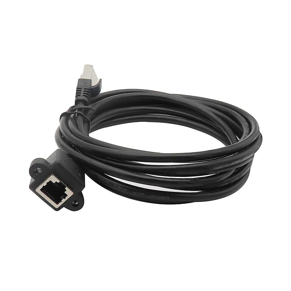 DAGIJIRD 8-Pin RJ45 Connector Extension Cable Speaker Mic Cable for Kenwood for Icom Radio