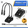Baquler Microscope Light 6W 6500K Dual Gooseneck Spotlight Changeable LED Bulb Adjustable Illuminator Source for Industrial Biological Digital Stereo Microscope Camera, PCB Repair, Soldering view 2