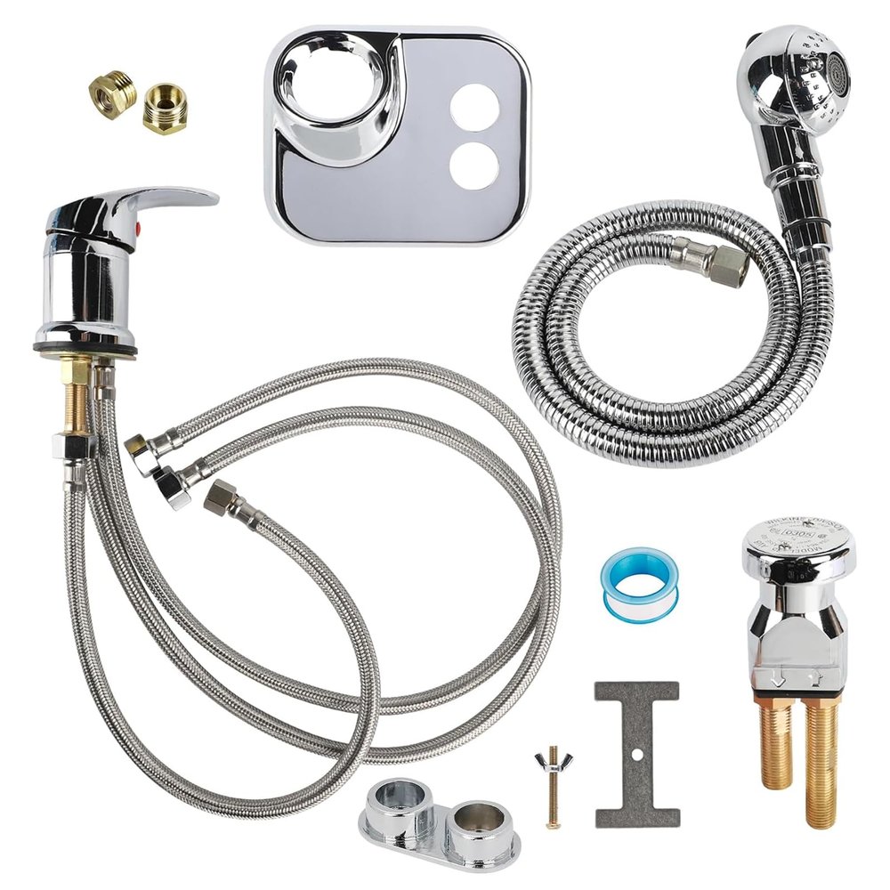 Toriexon Salon Shampoo Bowl Faucet Vacuum Breaker Kit
