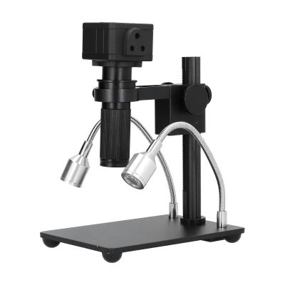 5MP Microscope Camera USB Digital CMOS with 120X Adjustable Zoom C-Mount Lens AC 110240V,with High-Resolution Imaging, Dual Output, for Microelectronics, Jewelry(US)