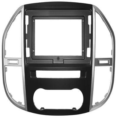UGAR 7 inch / 10 inch Compatible for Mercedes Benz Vito 3 2014-2021 Radio Stereo Dash Installation Mount Kit