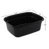 Esdiplot 4-Pack 14 Qt Wash Basin, Rectangular Plastic Wash Tub view 2