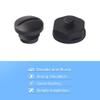 NMEA 2000 (N2k) Male Blanking Caps, Dust and Moisture Proof Cover, Used to Protect Male (Tee) T-Connectors for Lowrance Simrad B&G Navico & Garmin Networks, 1-Pack view 4