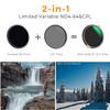 77mm Variable ND4-64+ CPL 2-in-1 Lens Filter & 67mm to 77mm Step-Up Lens Filter Adapter Ring view 2