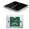 Static Dynamic QR Code Card Reader Embedded Installation Ultra-Thin Metal DC 12V Wiegand RS232 RS485 TTL Level Interface 13.56Mhz IC Card contactless RF Swiping (IC 13.56MHZ (RS485)) view 2