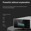 Topping D70 Pro OCTO Hi-Res DAC: 8X CS43198 Flagship Chips, Bluetooth5.1 Wireless Audio DAC, USB/AES/BT/Opt/Coax Input XLR/RCA Output, Home Audio DA Converters, Preamp DAC with Color Display (Silver) view 4
