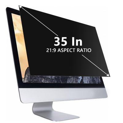 AIZYR Anti Glare 35 inch Privacy Screen Filter for Computer Monitor 21:9 Aspect Ratio, Protecting Your Computer Confidential Information (82X34.5cm)