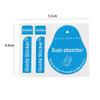 10/50/100pcs Computer Cellphone Tablet Screen Cleaning Decals, Laptop Keyboard Cleaner Phone Tablet Dust Removal Stickers(50pcs,Blue) view 2