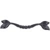 Marooma Innovative Black Zinc Alloy Cabinet Pull for Wardrobes and Home Furniture, Doors, Cabinets, and Drawers, Stylish and Functional Hardware for Modern Touch view 3