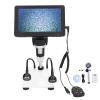 EVTSCAN 7in LCD Digital Microscope, HD 1200X 1080P Video Electronic Repair Microscope,with LED Light, for Enthusiasts and Professionals view 1