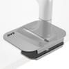 AVLT Adjustable Reinforcement Plate Bracket Mount for Fragile Tabletop - Supports Monitor Stand/Arm with C Clamp Or Grommet Installation - Gray view 1