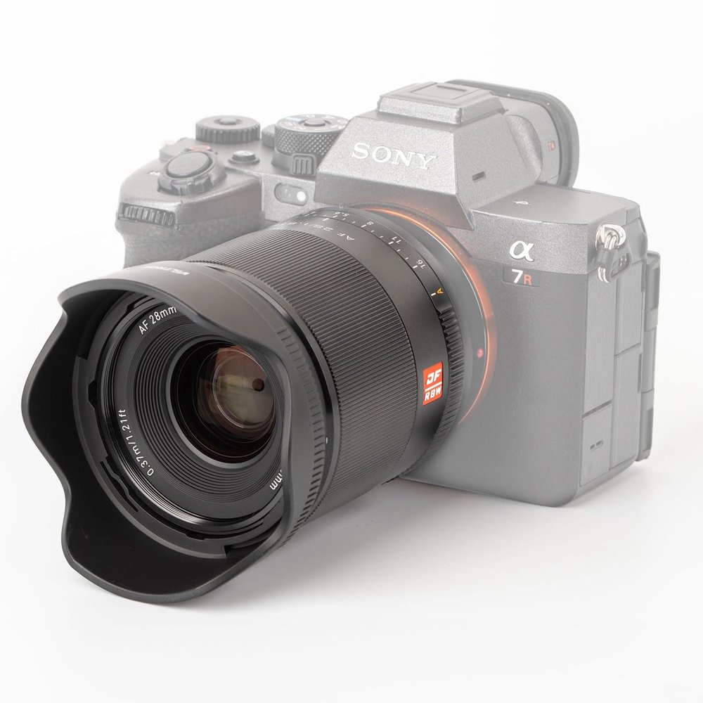 Viltrox AF 28mm F1.8 FE Full-Frame Lens for Sony E-Mount, Black