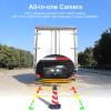 7" BSD Rear View Backup Radar Camera Display System, All-in-one Ultrasonic Camera with PSD & PDC Detection, IP68 Waterproof, Ideal for Truck RV Campers view 4