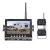 1080P Digital Backup Camera System Kit - 200M Wireless Transmission, 7 Inch AHD IPS Screen, IP69K Waterproof, Reversing System for Truck RV Yacht Campers (Color : 2 Cameras) view 1