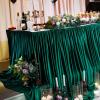 10 x 10 Feet Green Backdrop Curtain for Partie, Background Curtains for Photoshoot, Birthday, Wedding, Halloween, Thanksgiving, Christmas, New Year Party Decorations 5Ft x 10Ft, 2 Panels view 3