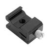 NovelGoal Hot Cold Shoe Flash to Bracket Stand Adapter Mount 1/4 Thread Screw Trigger Metal Compatible with Nikon Canon Sony DSLR Camera view 3