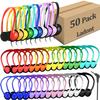 Ladont 50 Pack Bulk Classroom Headphones for Kids Students School, Multi Color Wired Headphones for Kids Children, 3.5mm Jack for Chromebook Laptop PC Computer view 1