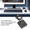 USB C Switch, 8K60Hz Bi Directional USB C Switcher for 2 Computers, 10Gbps Data Transfer, PD 100W Charging Type C KVM Switch with 3 Type C Cable, Support USB3.1 Cen2 view 4