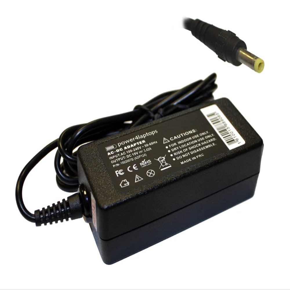 Power4Laptops AC Adapter Laptop Charger Power Supply Compatible with Asus X507UAR