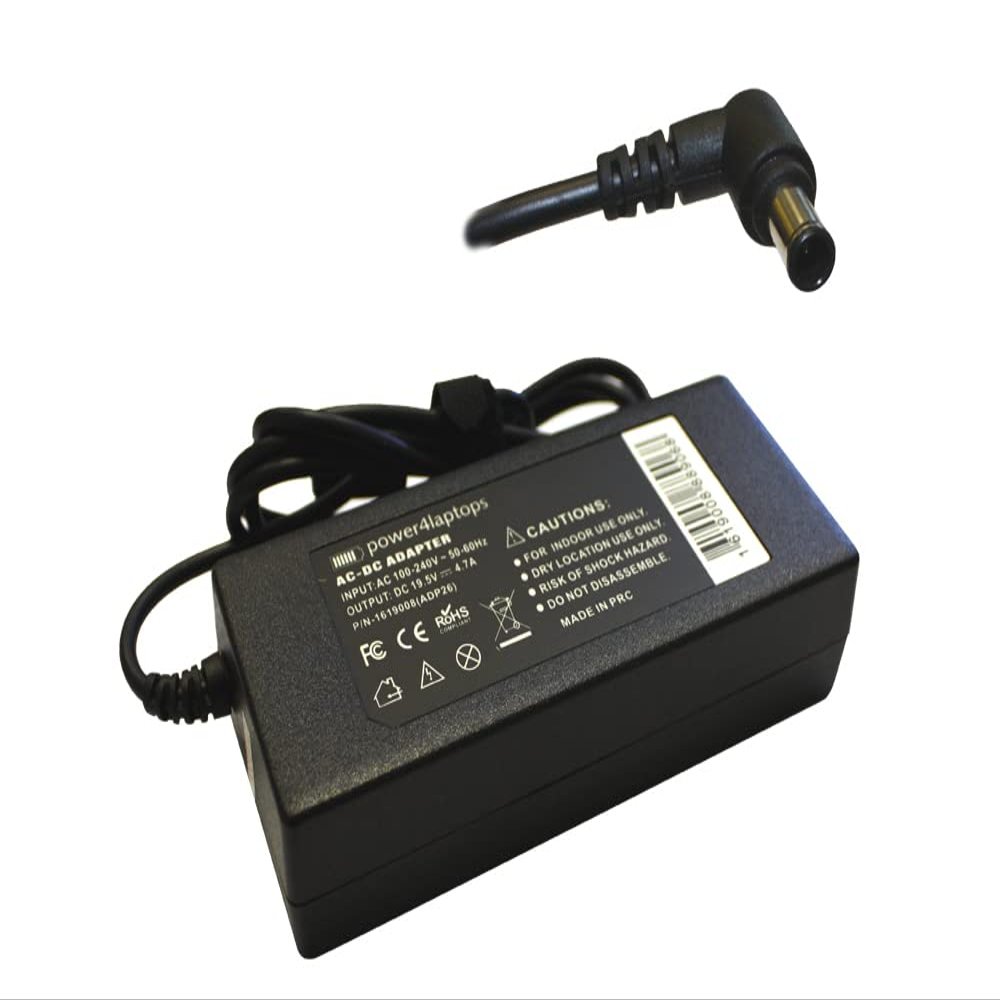 Power4Laptops Monitor Power Supply AC Adapter Compatible with Samsung c27jg52qq