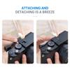 JJC Metal Thumb Grip Hot Shoe Thumb Rest for Leica Q3 43 Q3 Q2 Camera,Black view 4