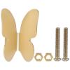 Marooma Elegant Butterfly Inspired Wardrobe Door Handles, Decorative Copper Cabinet Pulls and Drawer Knobs, Functional and Aesthetically Pleasing Hardware forCabinets, Drawers, Closet Doors view 1