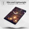 Case for 6" Kindle 11th Generation 2022 & Kindle 2024 12th Generation, Slim Light PU Leather Kickstand Cover with Auto Wake/Sleep for Kindle 6 inch, Library view 4