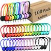 Ladont 100 Pack Classroom Headphones Bulk for Students Kids Boys Girls Teens, Wholesale Wired Multi Color 3.5mm On Ear Headphones for Chromebook Laptop PC Computer view 1