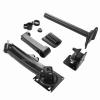 Adjustable Computer Monitor Arm, PC Monitor Holder for 35in Screens, Heavy Duty Adjustable 4.4 to 26.4lb Loading Desk Single Monitor VESA Mount for Maximum 35in Screen view 2