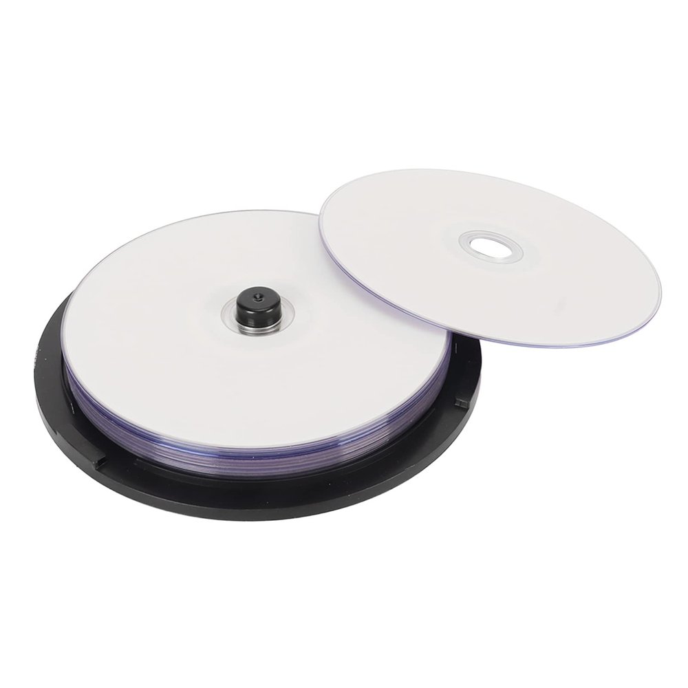 Mini Recordable Blank DVD R Discs Disk, 4.7GB 16X High Speed Blank DVDs for Burning VideoDVD Discs Blank, Recordable DVDs for Music Video Photos(10 PCS)