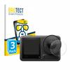 BROTECT Glass Screen Protector Film Compatible with DJI Osmo Action 4 (Lens) (3 Pack) - Glass-Foil 9H Protection [Scratch Resistant, High Clarity] view 1