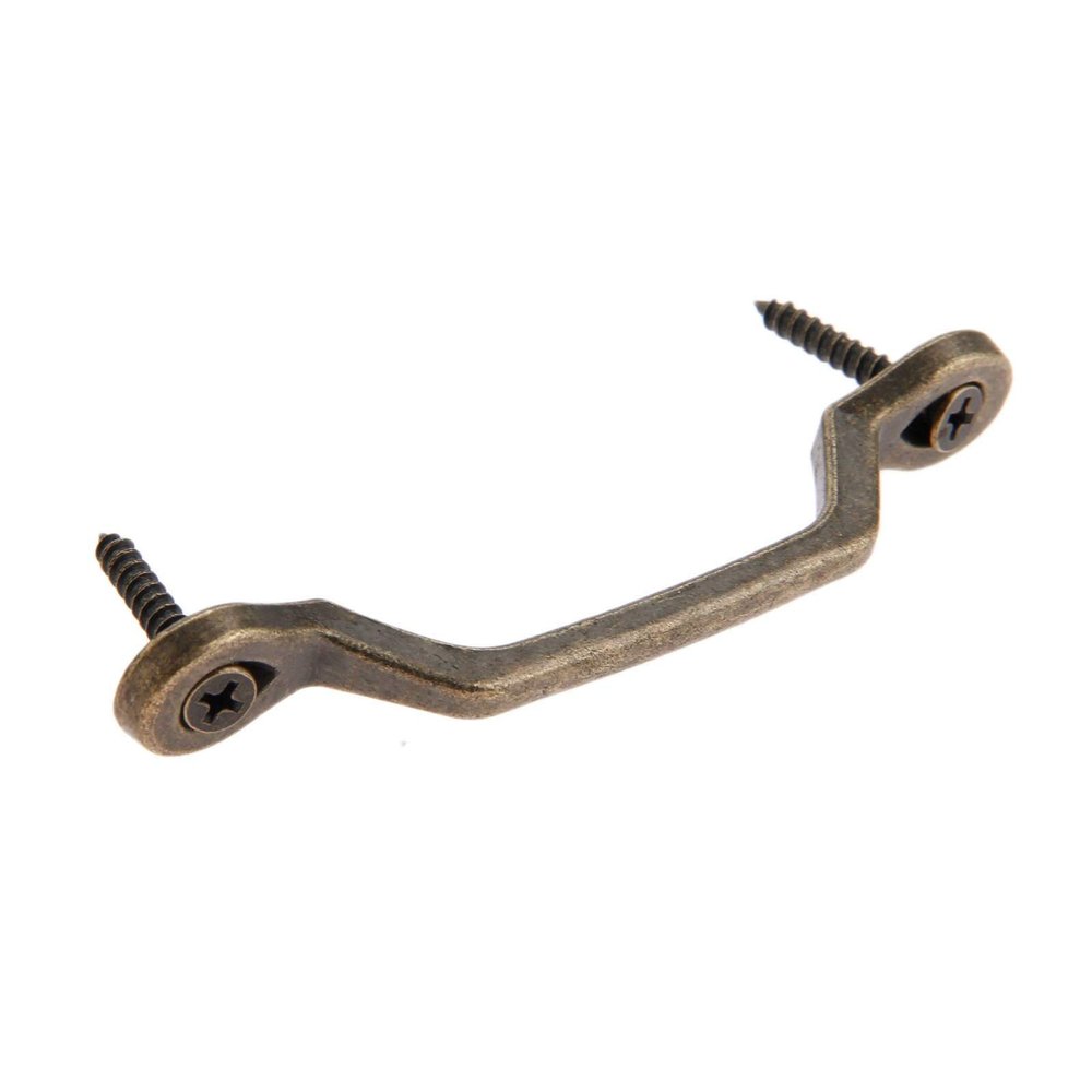 Southst Vintage Handle Antique Bronze Pull 101mmx14mm Retro Knob Cupboard Kit Cabinet Drawer Wood Jewelry Box Furniture Hardware