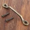 Southst Vintage Handle Antique Bronze Pull 101mmx14mm Retro Knob Cupboard Kit Cabinet Drawer Wood Jewelry Box Furniture Hardware view 2