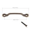 Southst Vintage Handle Antique Bronze Pull 101mmx14mm Retro Knob Cupboard Kit Cabinet Drawer Wood Jewelry Box Furniture Hardware view 3