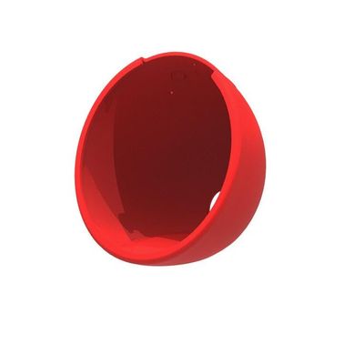 Coyktonty Accessories Silicone Cover Shockproof Case Protector Elastic Soft Case Cover Compatible for Echo pop Speaker Portable Silicone case,Dustproof, Waterproof and Non-Slip (Red)