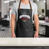 TEEAMORE Custom Barber Apron Hairdressers Men Hair Stylist Salon Two Big Pockets Grooming Aprons Barbershop DarkMidnight D4_15 view 3