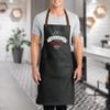 TEEAMORE Custom Barber Apron Hairdressers Men Hair Stylist Salon Two Big Pockets Grooming Aprons Barbershop DarkMidnight D4_15 view 4