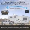 1080P Digital Backup Camera System Kit - 200M Wireless Transmission, 7 Inch AHD IPS Screen, IP69K Waterproof, Reversing System for Truck RV Yacht Campers (Color : 4 Cameras) view 2