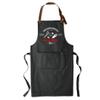 TEEAMORE Custom Barber Apron Hairdressers Men Hair Stylist Salon Two Big Pockets Grooming Aprons Barbershop DarkMidnight D4_5 view 2