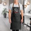 TEEAMORE Custom Barber Apron Hairdressers Men Hair Stylist Salon Two Big Pockets Grooming Aprons Barbershop DarkMidnight D4_5 view 4