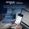 NETGEAR Orbi 970 Series Quad-Band WiFi 7 Mesh Network System (RBE972S) - Router + 1 Satellite Extender, Security Features, 27 Gbps, 6,600 sq. ft., 200 Devices, 10 Gig Internet Port Free Expert Help view 3