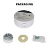 Evertech 4 Pack HD 1080P CCTV Camera 4-in-1 (TVI/AHD/CVI/960H Analog) Metal Outdoor Security Dome Camera with Mounting Base view 4