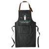 TEEAMORE Custom Barber Apron Hairdressers Men Hair Stylist Salon Two Big Pockets Grooming Aprons Barbershop DarkMidnight D4_19 view 2